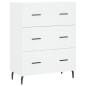 vidaXL Aparador alto madera contrachapada blanco 69,5x34x180 cm vidaXL Aparador alto madera contrachapada blanco 69,5x34x180 cm