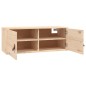 vidaXL Armarios de pared 2 uds madera maciza de pino 80x30x30 cm vidaXL Armarios de pared 2 uds madera maciza de pino 80x30x30 cm