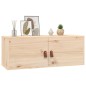 vidaXL Armarios de pared 2 uds madera maciza de pino 80x30x30 cm vidaXL Armarios de pared 2 uds madera maciza de pino 80x30x30 cm