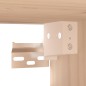 vidaXL Armarios de pared 2 uds madera maciza de pino 80x30x30 cm vidaXL Armarios de pared 2 uds madera maciza de pino 80x30x30 cm