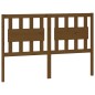 vidaXL Cabecero de cama madera maciza pino marrón miel 125,5x4x100 cm vidaXL Cabecero de cama madera maciza pino marrón miel 125,5x4x100 cm