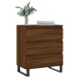 vidaXL Aparador madera contrachapada marrón roble 60x35x70 cm vidaXL Aparador madera contrachapada marrón roble 60x35x70 cm