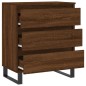 vidaXL Aparador madera contrachapada marrón roble 60x35x70 cm vidaXL Aparador madera contrachapada marrón roble 60x35x70 cm