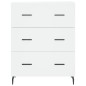 vidaXL Aparador alto madera contrachapada blanco 69,5x34x180 cm vidaXL Aparador alto madera contrachapada blanco 69,5x34x180 cm