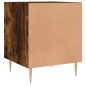 vidaXL Mesitas noche 2 uds madera ingeniería roble ahumado 40x40x50 cm vidaXL Mesitas noche 2 uds madera ingeniería roble ahumado 40x40x50 cm