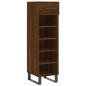 vidaXL Zapatero madera de ingeniería roble marrón 30x35x105 cm vidaXL Zapatero madera de ingeniería roble marrón 30x35x105 cm