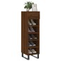 vidaXL Zapatero madera de ingeniería roble marrón 30x35x105 cm vidaXL Zapatero madera de ingeniería roble marrón 30x35x105 cm
