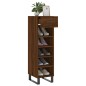 vidaXL Zapatero madera de ingeniería roble marrón 30x35x105 cm vidaXL Zapatero madera de ingeniería roble marrón 30x35x105 cm