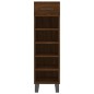 vidaXL Zapatero madera de ingeniería roble marrón 30x35x105 cm vidaXL Zapatero madera de ingeniería roble marrón 30x35x105 cm