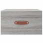 vidaXL Mesitas de noche de pared 2 uds color gris Sonoma 35x35x20 cm vidaXL Mesitas de noche de pared 2 uds color gris Sonoma 35x35x20 cm