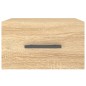 vidaXL Mesita de noche de pared color roble Sonoma 35x35x20 cm vidaXL Mesita de noche de pared color roble Sonoma 35x35x20 cm