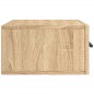 vidaXL Mesita de noche de pared color roble Sonoma 35x35x20 cm vidaXL Mesita de noche de pared color roble Sonoma 35x35x20 cm