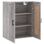 vidaXL Armario de pared madera ingeniería gris Sonoma 69,5x34x90 cm vidaXL Armario de pared madera ingeniería gris Sonoma 69,5x34x90 cm