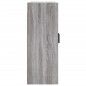 vidaXL Armario de pared madera ingeniería gris Sonoma 69,5x34x90 cm vidaXL Armario de pared madera ingeniería gris Sonoma 69,5x34x90 cm