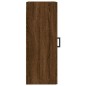 vidaXL Armario de pared madera ingeniería marrón roble 34,5x34x90 cm vidaXL Armario de pared madera ingeniería marrón roble 34,5x34x90 cm