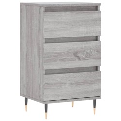 vidaXL Aparador madera de ingeniería gris Sonoma 40x35x70 cm