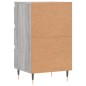 vidaXL Aparador madera de ingeniería gris Sonoma 40x35x70 cm