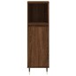 vidaXL Armario de baño madera contrachapada marrón roble 30x30x100 cm vidaXL Armario de baño madera contrachapada marrón roble 30x30x100 cm