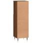 vidaXL Armario de baño madera contrachapada marrón roble 30x30x100 cm vidaXL Armario de baño madera contrachapada marrón roble 30x30x100 cm
