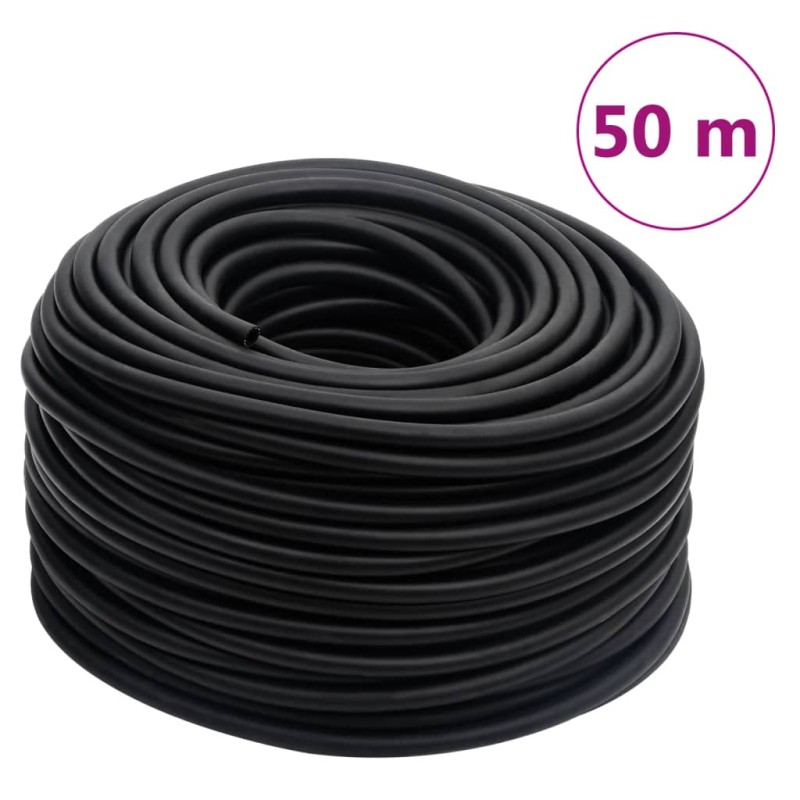 vidaXL Manguera de aire híbrida caucho y PVC negro 15 mm 50 m vidaXL Manguera de aire híbrida caucho y PVC negro 15 mm 50 m