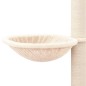 vidaXL Rascador para gatos con postes de sisal color crema 94,5 cm vidaXL Rascador para gatos con postes de sisal color crema 94,5 cm