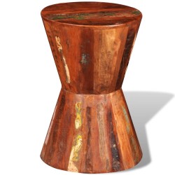 vidaXL Taburete de madera maciza reciclada 