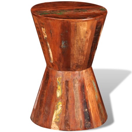 vidaXL Taburete de madera maciza reciclada 