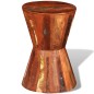 vidaXL Taburete de madera maciza reciclada vidaXL Taburete de madera maciza reciclada