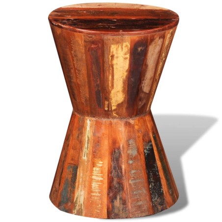 vidaXL Taburete de madera maciza reciclada 