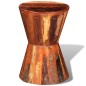 vidaXL Taburete de madera maciza reciclada vidaXL Taburete de madera maciza reciclada