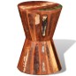 vidaXL Taburete de madera maciza reciclada vidaXL Taburete de madera maciza reciclada