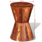 vidaXL Taburete de madera maciza reciclada vidaXL Taburete de madera maciza reciclada
