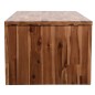vidaXL Mesa de centro de madera maciza de acacia 90x50x37,5 cm