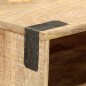 vidaXL Mesa consola de madera maciza de mango rugosa 115x30x76 cm vidaXL Mesa consola de madera maciza de mango rugosa 115x30x76 cm