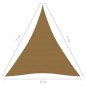 vidaXL Toldo de vela gris taupe HDPE 160 g/m² 5x7x7 m vidaXL Toldo de vela gris taupe HDPE 160 g/m² 5x7x7 m