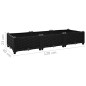 vidaXL Arriate 120x40x23 cm polipropileno