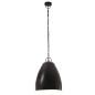 vidaXL Lámpara colgante industrial redonda 25 W negra 32 cm E27 vidaXL Lámpara colgante industrial redonda 25 W negra 32 cm E27