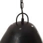 vidaXL Lámpara colgante industrial redonda 25 W negra 32 cm E27 vidaXL Lámpara colgante industrial redonda 25 W negra 32 cm E27
