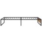 vidaXL Estructura de cama de metal negra 100x200 cm vidaXL Estructura de cama de metal negra 100x200 cm