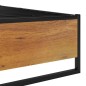 vidaXL Estructura de cama de metal negra 100x200 cm vidaXL Estructura de cama de metal negra 100x200 cm