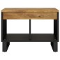 vidaXL Mesa de centro de madera maciza mango 55x50x40 cm vidaXL Mesa de centro de madera maciza mango 55x50x40 cm