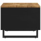 vidaXL Mesa de centro de madera maciza mango 55x50x40 cm vidaXL Mesa de centro de madera maciza mango 55x50x40 cm