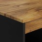 vidaXL Mesa de centro de madera maciza mango 55x50x40 cm vidaXL Mesa de centro de madera maciza mango 55x50x40 cm
