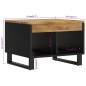 vidaXL Mesa de centro de madera maciza mango 55x50x40 cm vidaXL Mesa de centro de madera maciza mango 55x50x40 cm