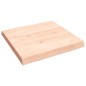 vidaXL Tablero de mesa madera maciza borde natural 60x60x(2-6) cm vidaXL Tablero de mesa madera maciza borde natural 60x60x(2-6) cm