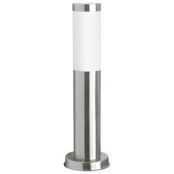 Ranex Bolardo de luz para jardin 20 W cromado 45 cm RX1010-45