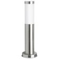 Ranex Bolardo de luz para jardin 20 W cromado 45 cm RX1010-45 Ranex Bolardo de luz para jardin 20 W cromado 45 cm RX1010-45