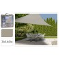 ProGarden Toldo de tela triangular color arena 3,6x3,6x3,6 m ProGarden Toldo de tela triangular color arena 3,6x3,6x3,6 m