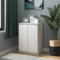 vidaXL Aparador madera maciza de pino blanco 60x36x84 cm vidaXL Aparador madera maciza de pino blanco 60x36x84 cm