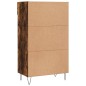 vidaXL Zapatero madera de ingeniería roble ahumado 60x35x105 cm vidaXL Zapatero madera de ingeniería roble ahumado 60x35x105 cm